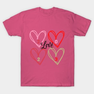 2023 valentines day T-Shirt